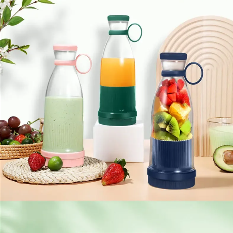 Cold Press Juicer - Electric Juicer Cup 6 Blades Blender