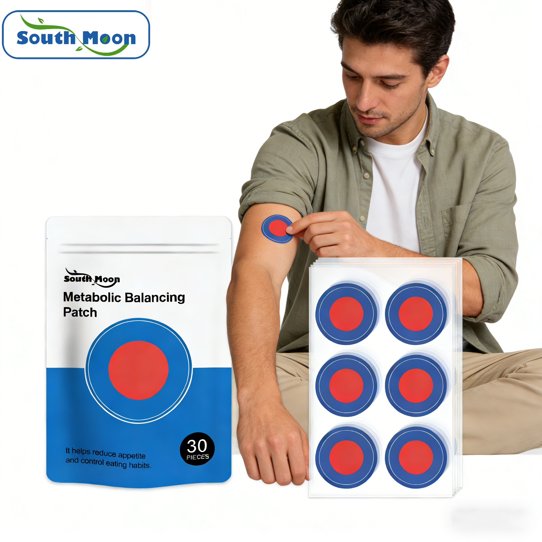 Health Wellness Vitality - South Moon Fat Burning Patches Control
