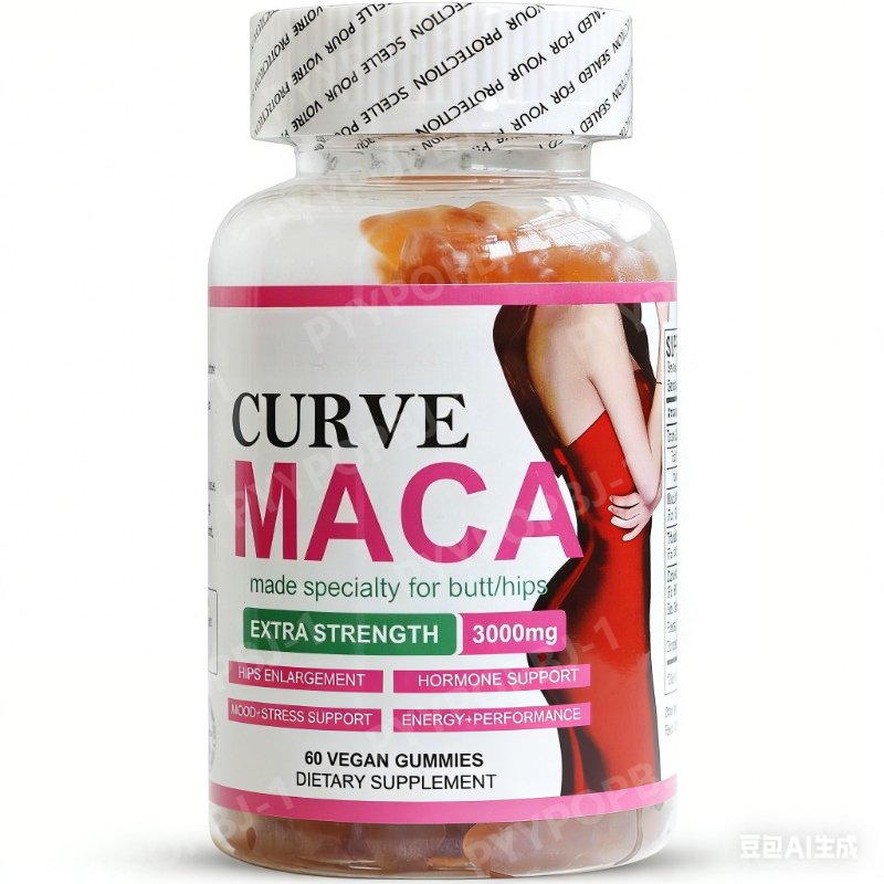 Health Wellness Vitality - Maca Root Gummies with Herbal Blend