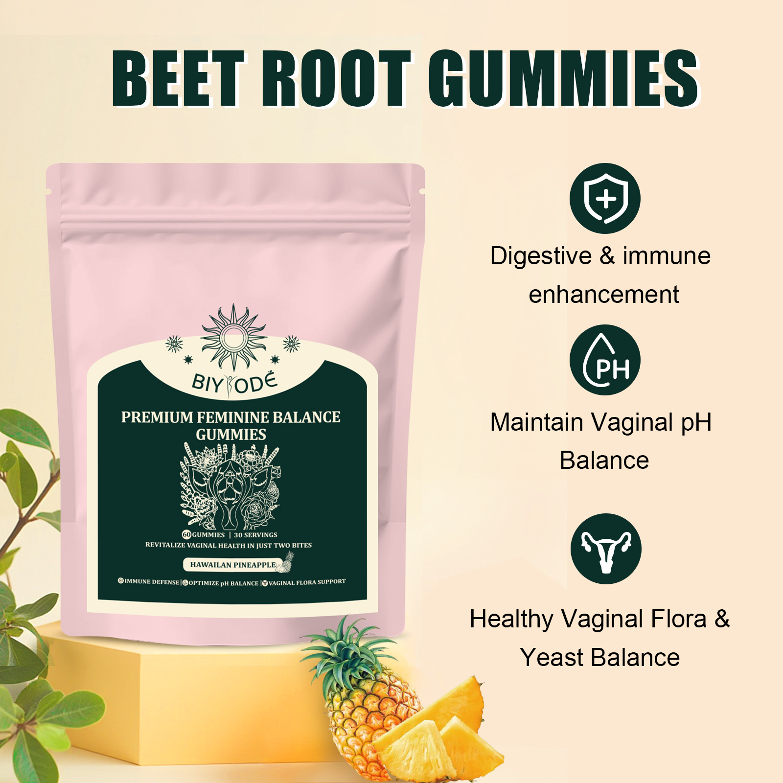 2 BAG Premium Feminine Balance - Health Wellness Gummies recensione e prezzo