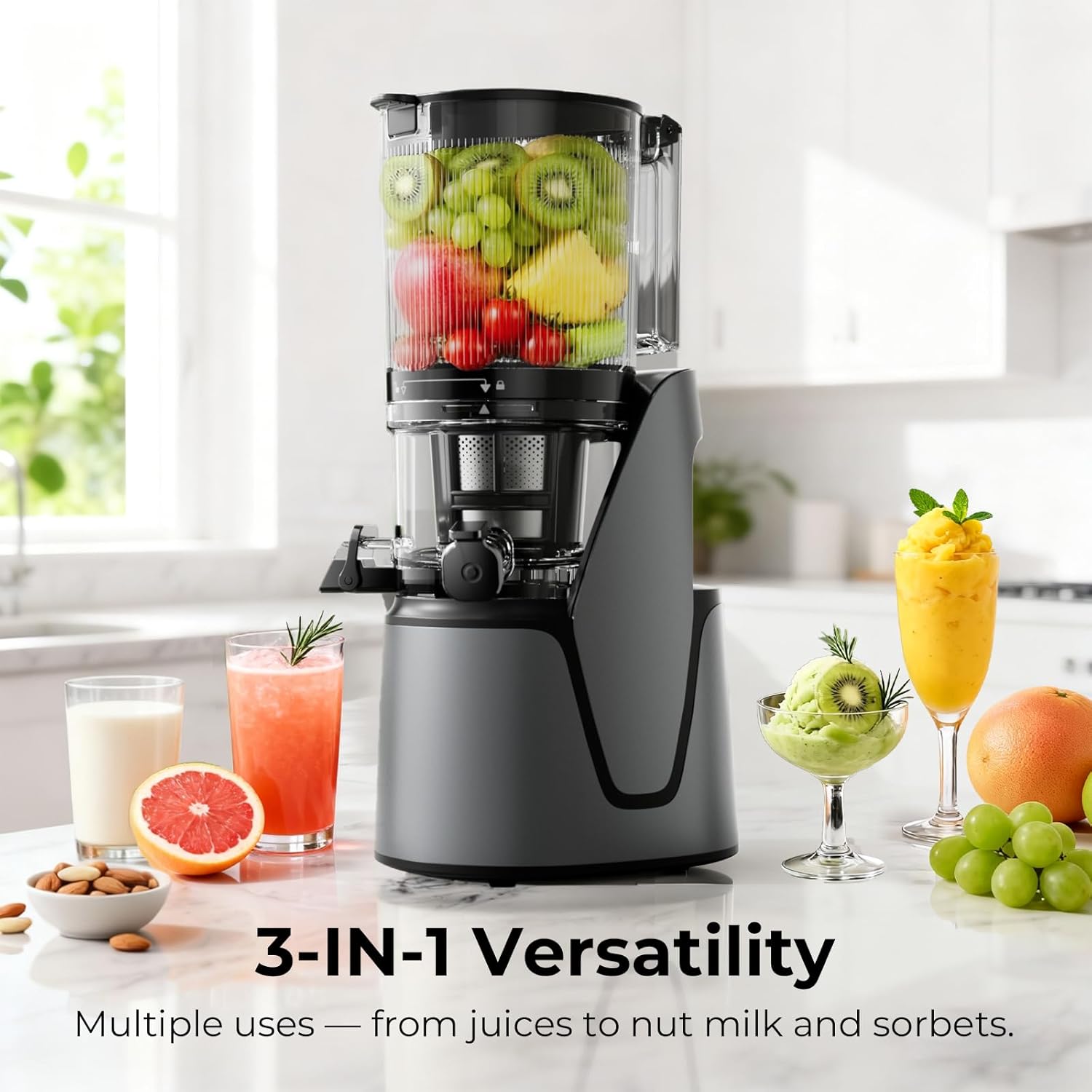 Juicer Machines, 3-in-1 Cold P - Cold Press Juicer recensione e prezzo