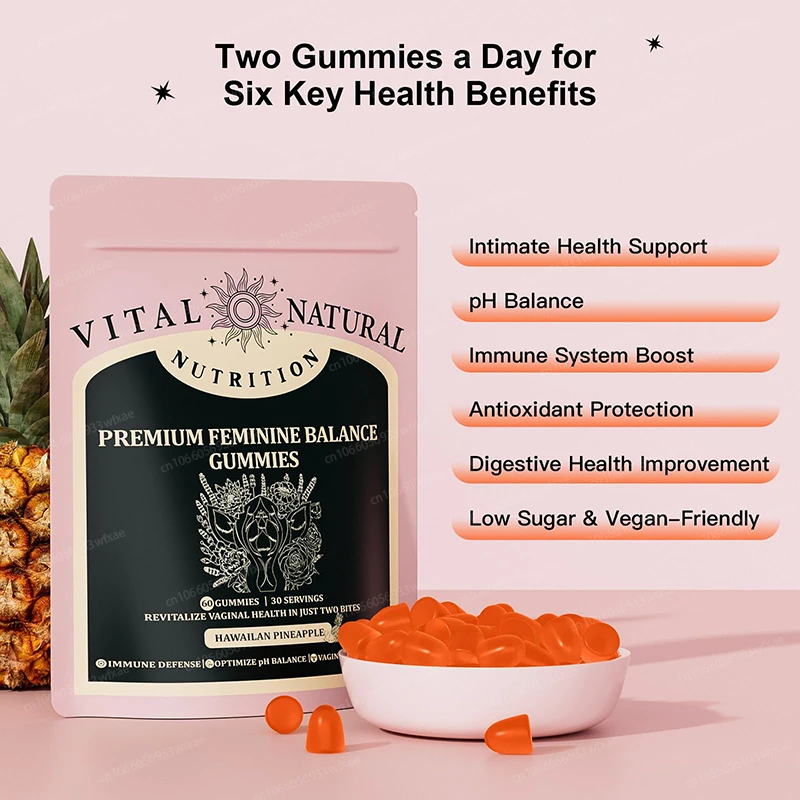 Premium Feminine Balance Gummi - Health Wellness Gummies recensione e prezzo
