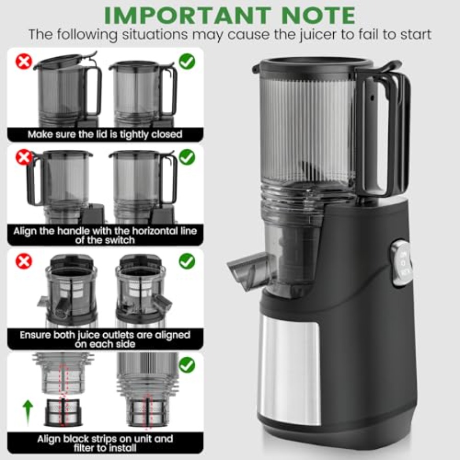 Masticating juicer for home ki - Cold Press Juicer recensione e prezzo