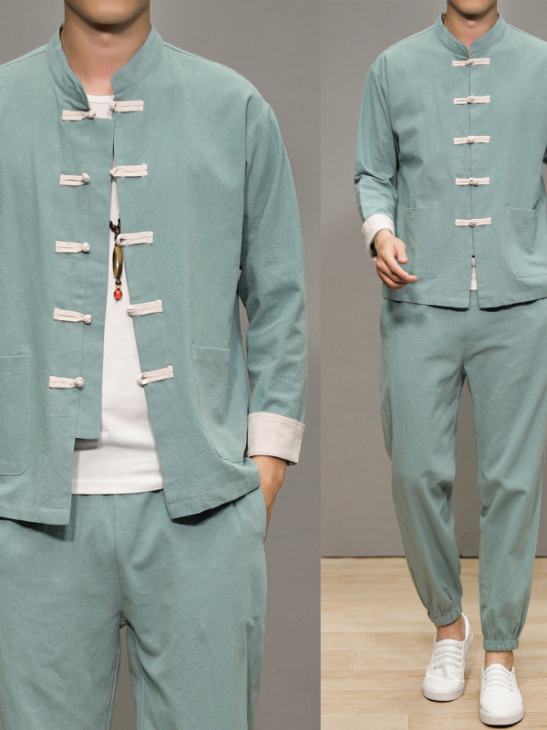 Chinese Style Cotton Linen Tan - Health & Wellness Pay recensione e prezzo