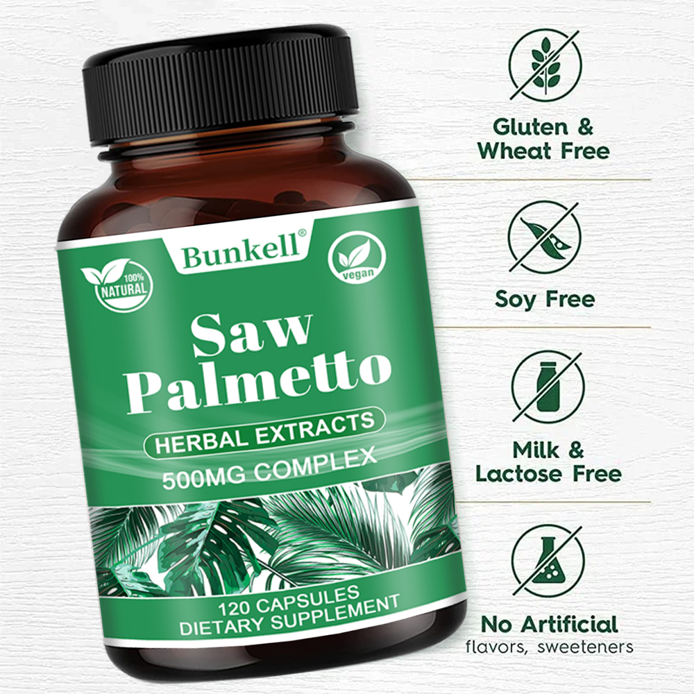 Saw Palmetto Capsules 500mg, N - Health Wellness Vitality recensione e prezzo