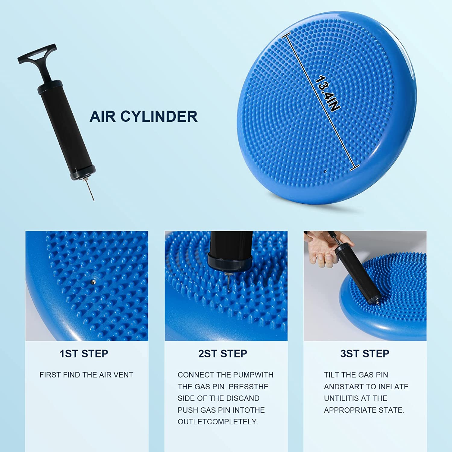 Inflated Air Stability Wobble  - Balance Cushion Disc recensione e prezzo