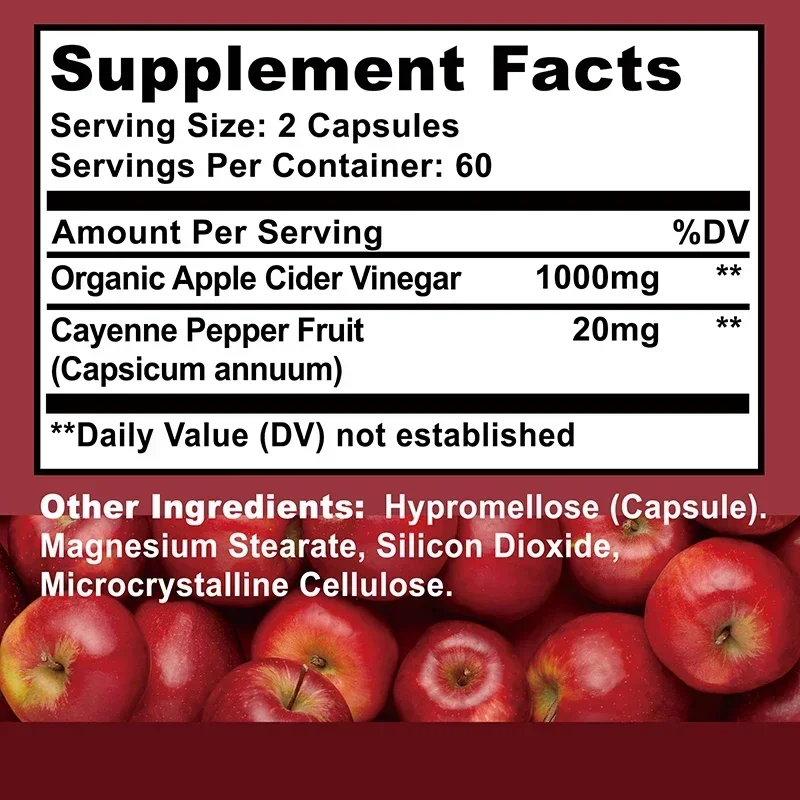 Apple Cider Vinegar - Maintain - Health Wellness Vitality recensione e prezzo