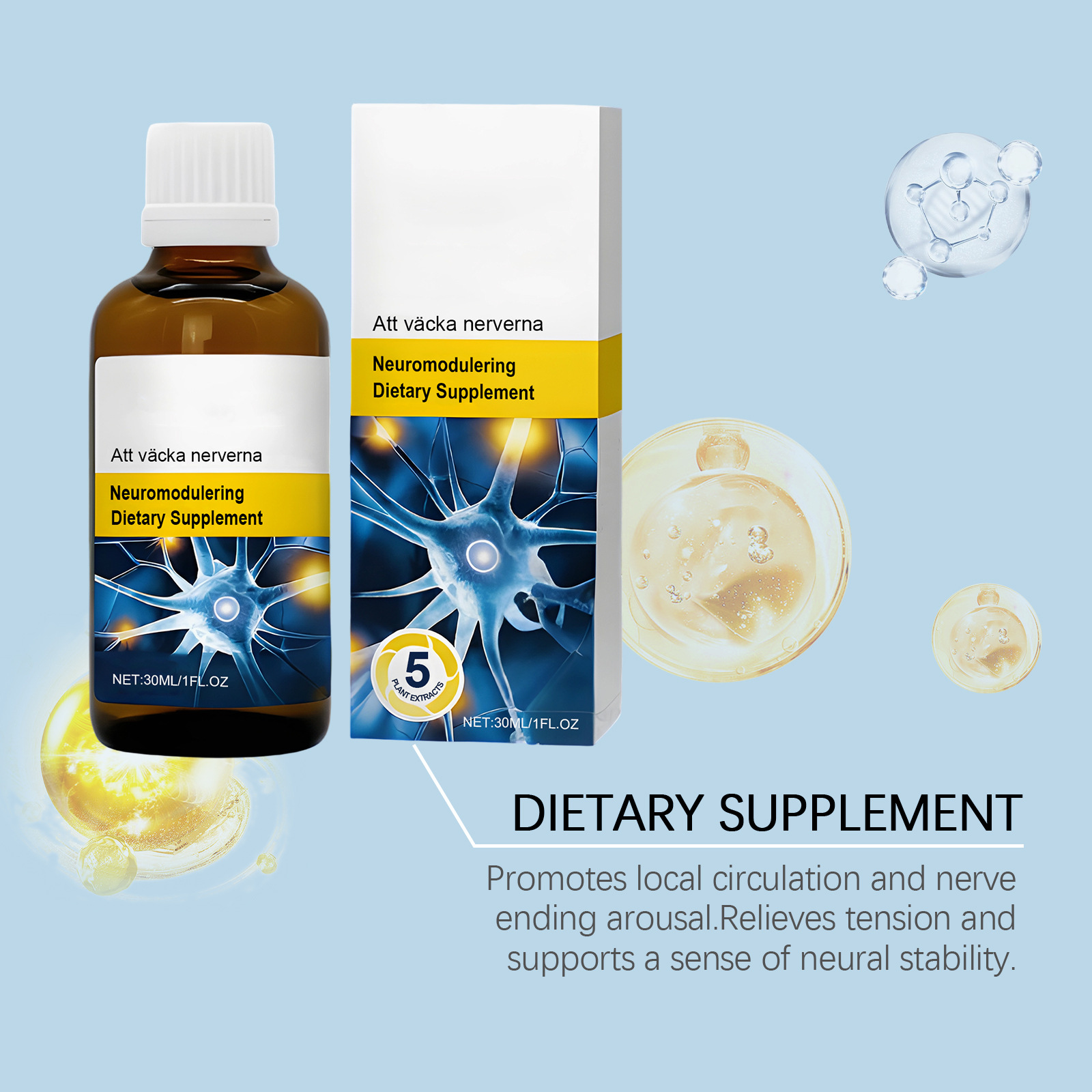 Dietary Supplement Drops Gentl - Health Wellness Vitality recensione e prezzo