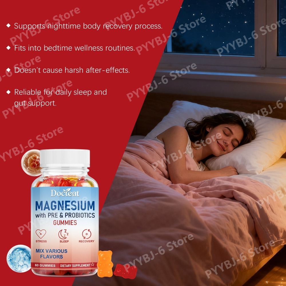 Magnesium Gummies with Pre &Pr - Health Wellness Gummies recensione e prezzo