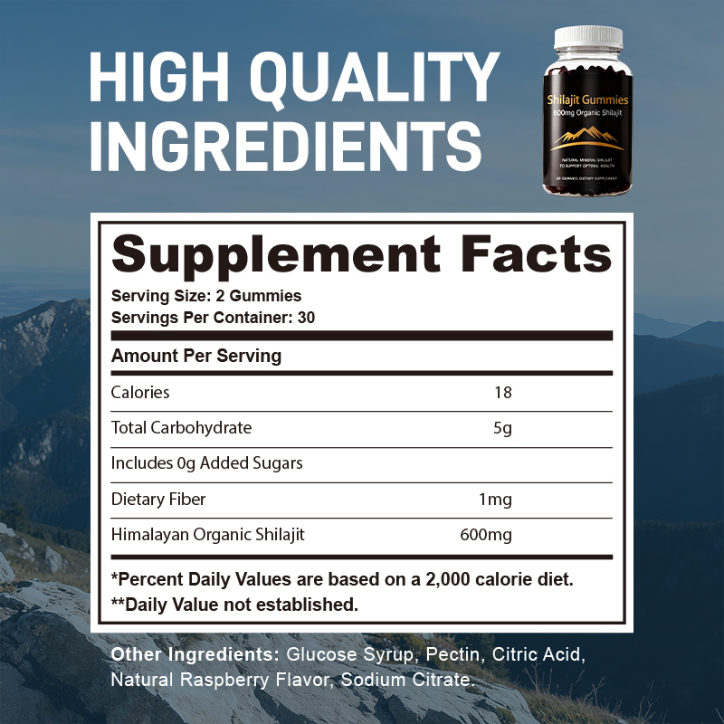 Organic Himalayan Shilajit Gum - Health Wellness Vitality recensione e prezzo