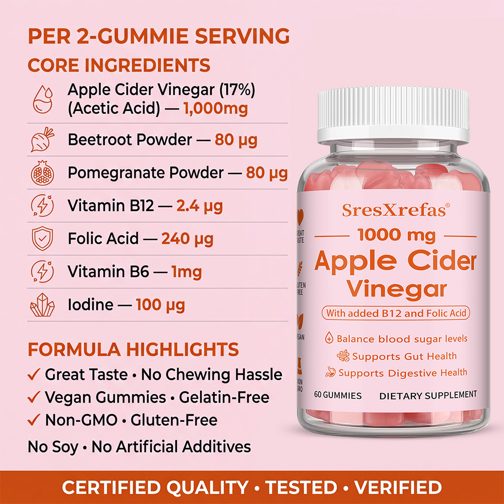 Apple Cider Vinegar Gummies wi - Health Wellness Gummies recensione e prezzo