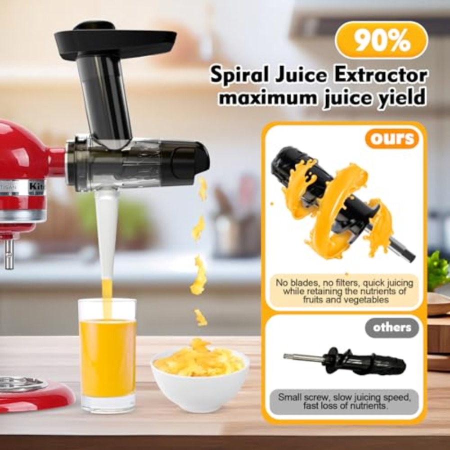 Masticating Juicer Attachment  - Cold Press Juicer recensione e prezzo